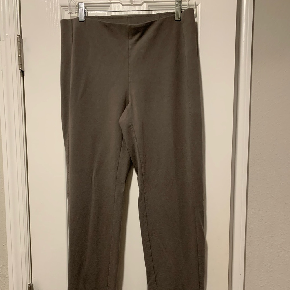 Purejill pants. Size small. Worn once. J. Jill calls the pant color mushroom.